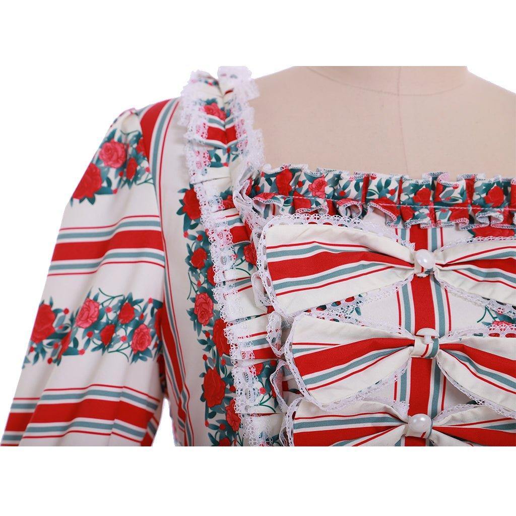 Robe Ballon Rococo Marie Antoinette | Costume Cosplay pour Soirées, Halloween et Spectacles