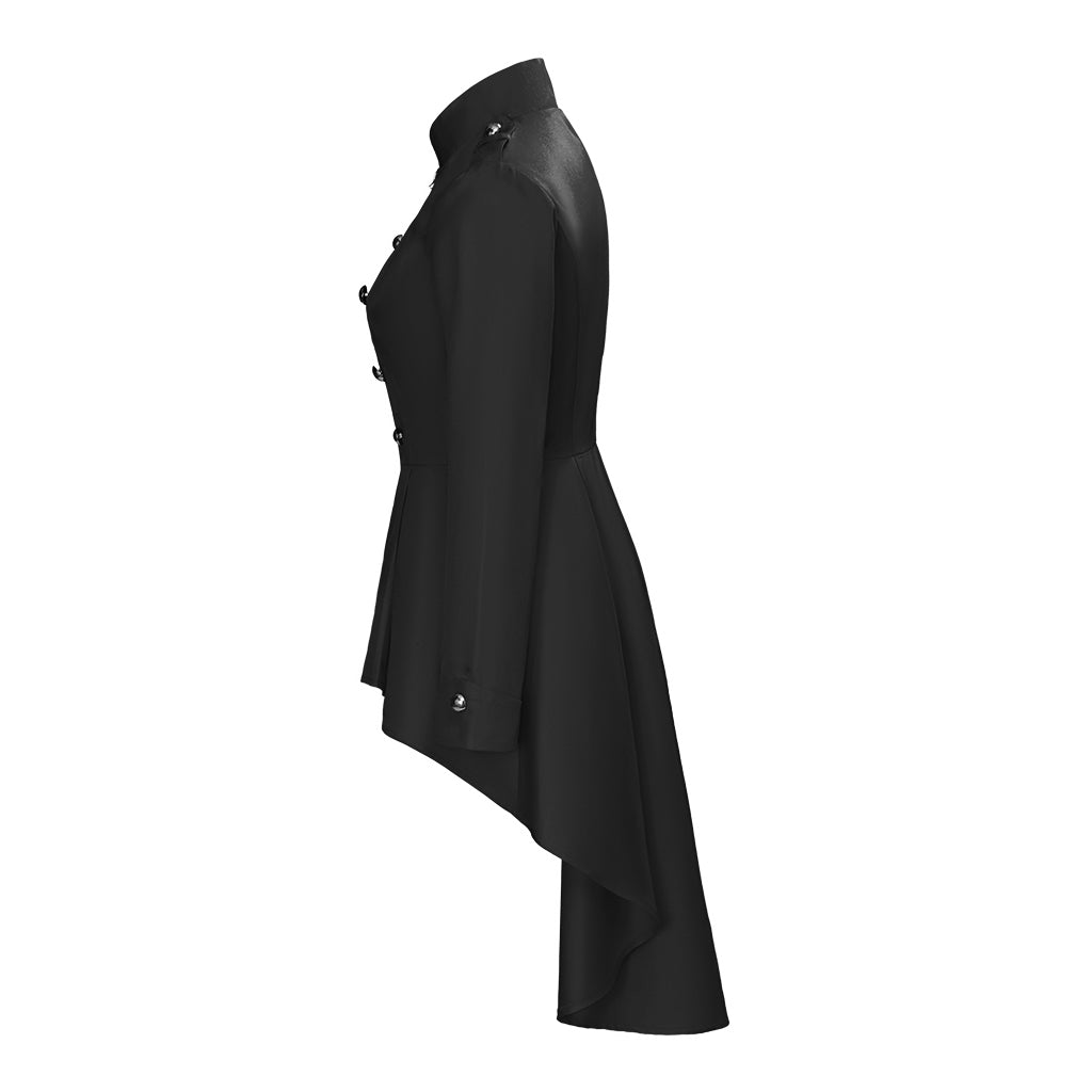 Costume Cosplay Manteau Noir Edward – Style Officiel, Haute Qualité pour Femmes