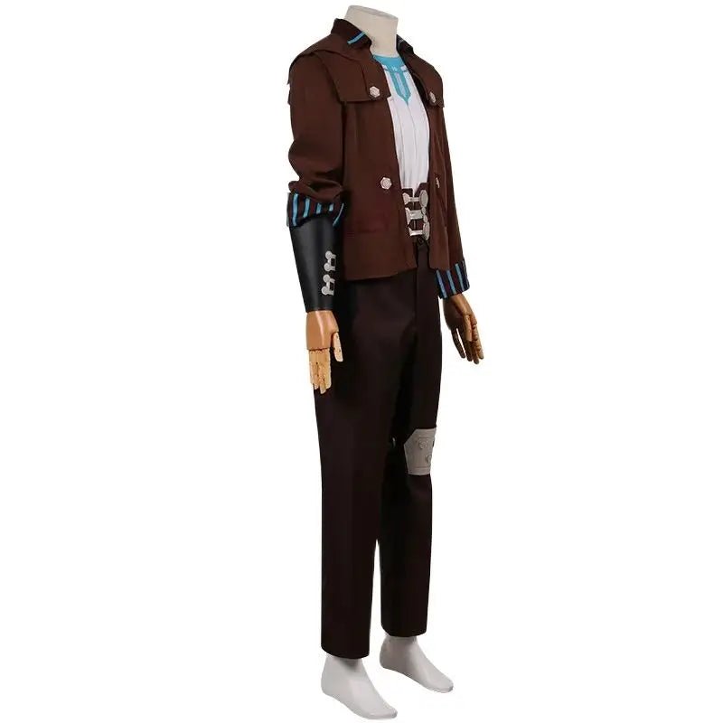 Costume Cosplay Vander Arcane LOL Complet pour Hommes - Veste, Chemise, Pantalon - Tenue pour Halloween
