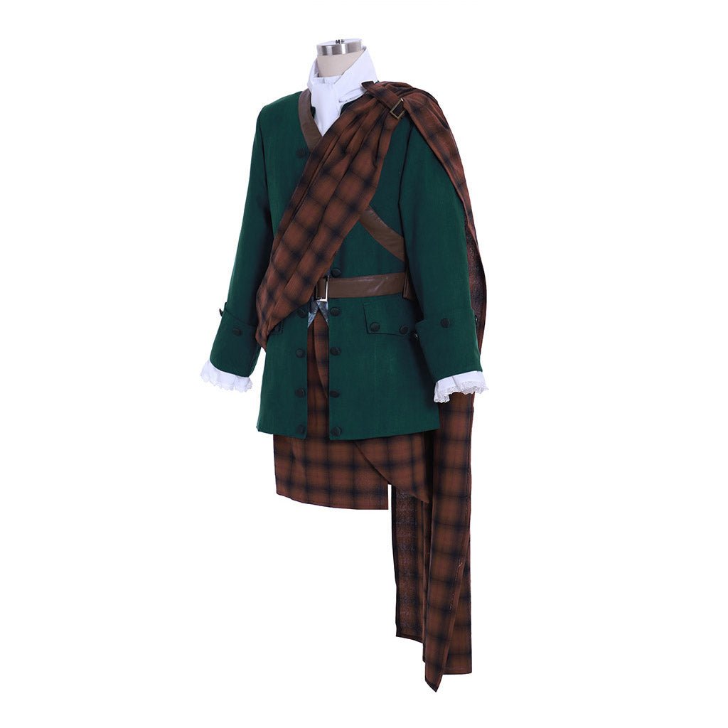 Robe Costume Inspirée d'Outlander | Cosplay des Highlands Écossais pour Femmes