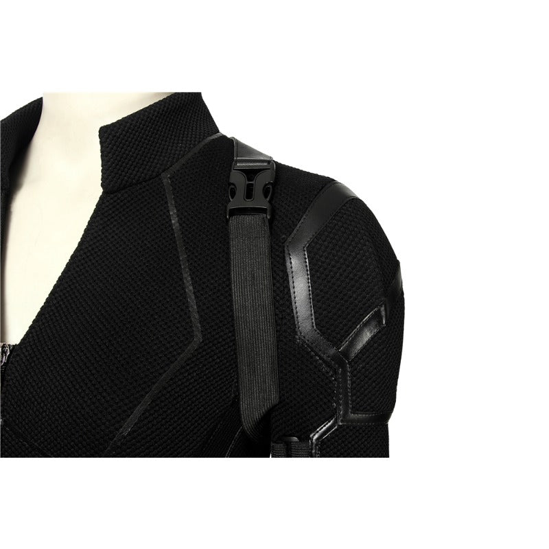 Costume Cosplay Black Widow Natasha Romanoff Avengers Endgame pour Femmes