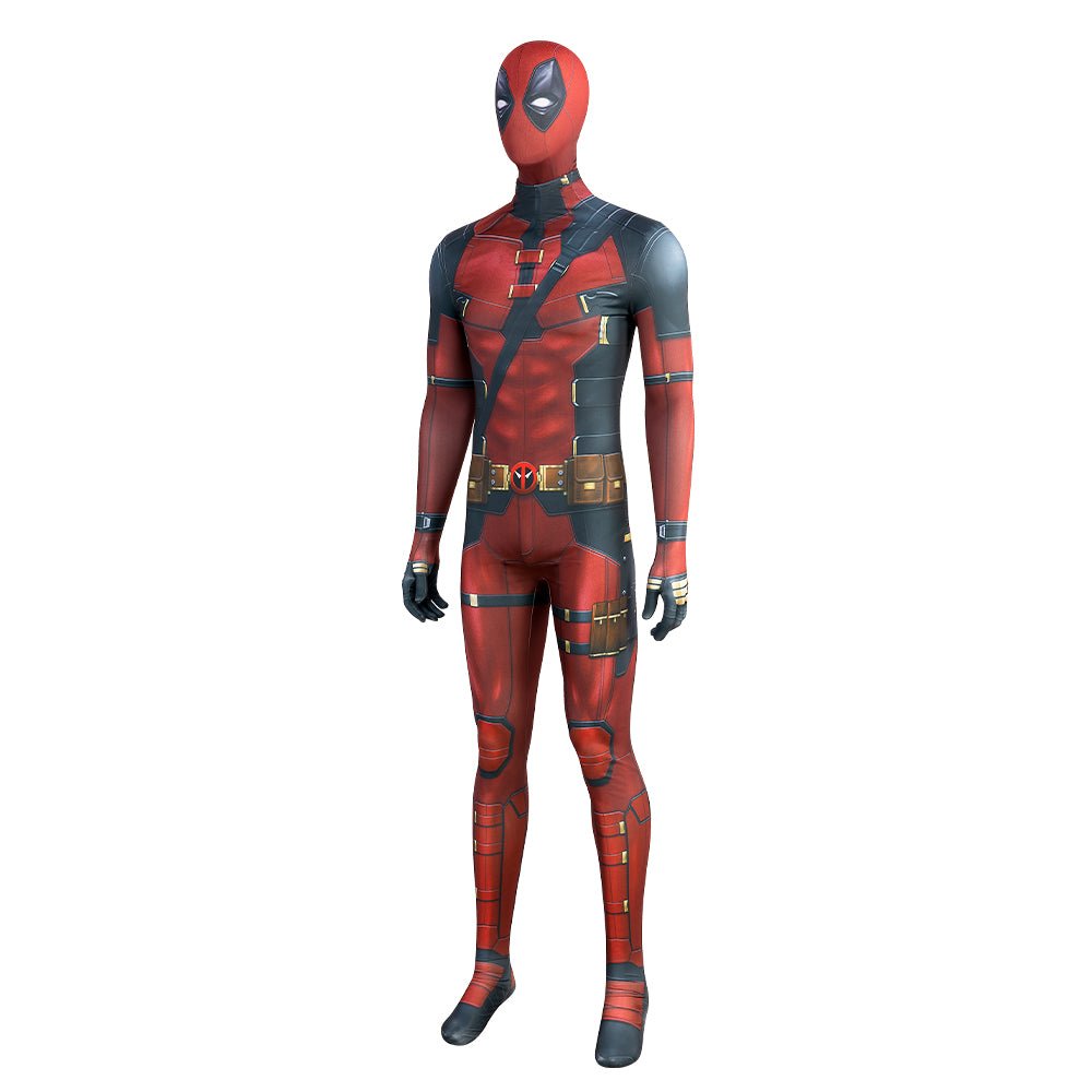 Costume Cosplay Deadpool 2 Wade Wilson Combinaison Super Héros pour Adultes