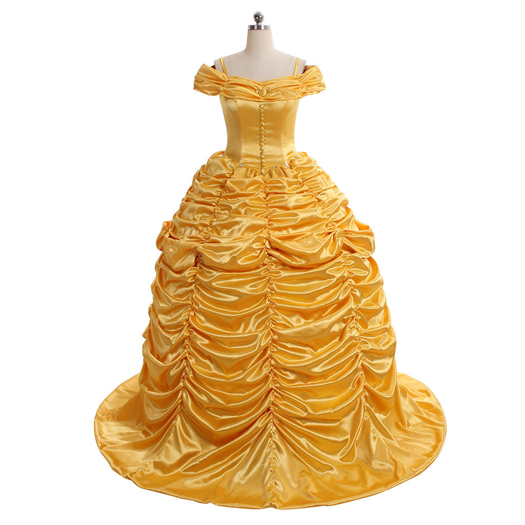 Costume Cosplay Belle - La Belle et la Bête | Robe Princesse Disney pour Halloween et Événements