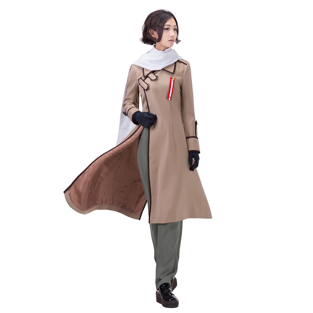 Manteau en Coton Gris Ivan Braginski Puissances de l'Axe Hetalia