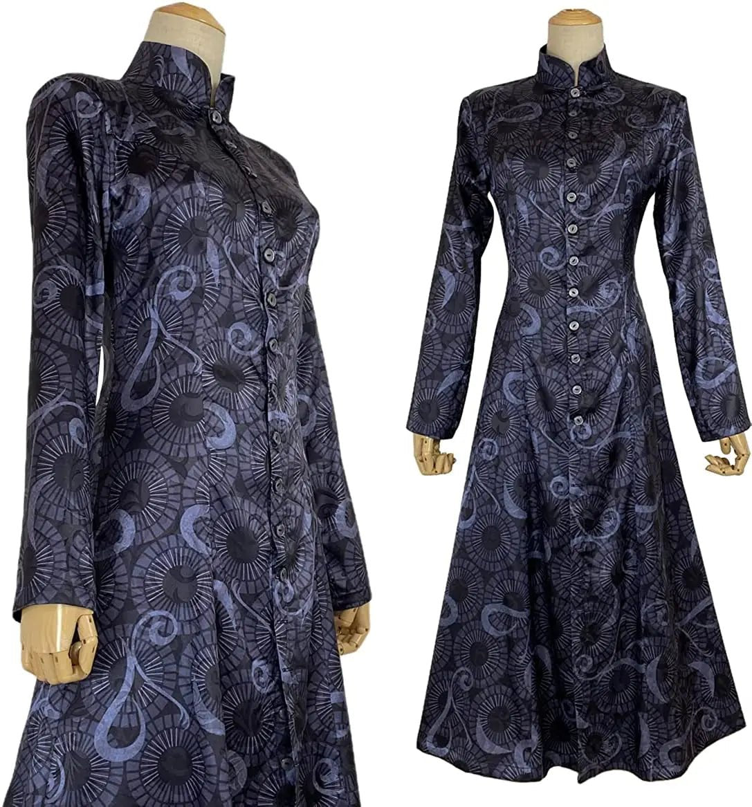 Costume Cosplay Tokyo Revengers Emma Sano Robe Noire - Style Anime Modeste pour Noël et Halloween