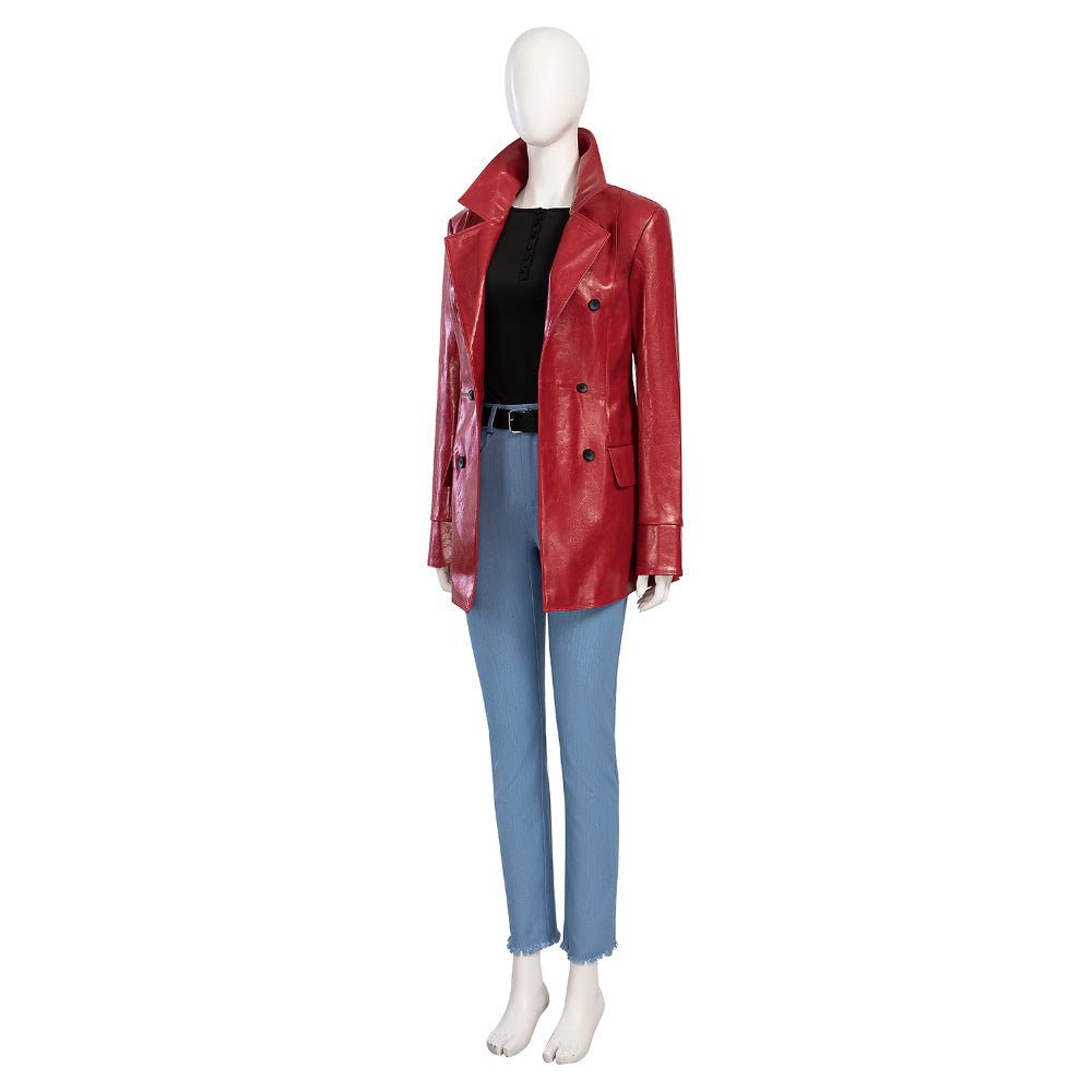 Costume Madame Web Cassandra Webb Cosplay Film Halloween avec Chaussures