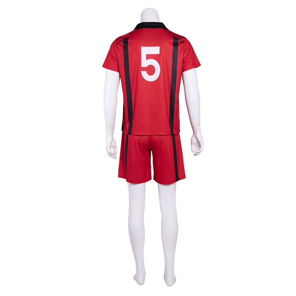 Haikyuu!! Lycée Nekoma Kenma Kozume NO.5 Maillot d'Équipe Costume Cosplay