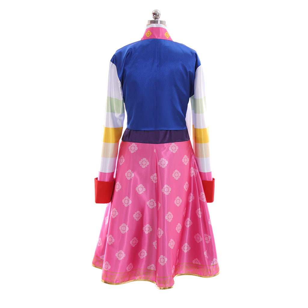 Costume Cosplay D.Va Style Hanbok pour Filles - Tenue Overwatch pour Événements