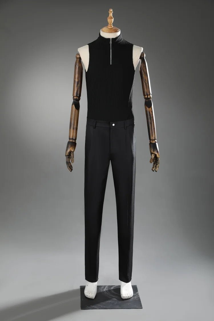 Costume Cosplay Jeune Sephiroth FFVII Homme - Uniforme de Combat Blanc Fantasia Complet pour Halloween, Carnaval et Fêtes