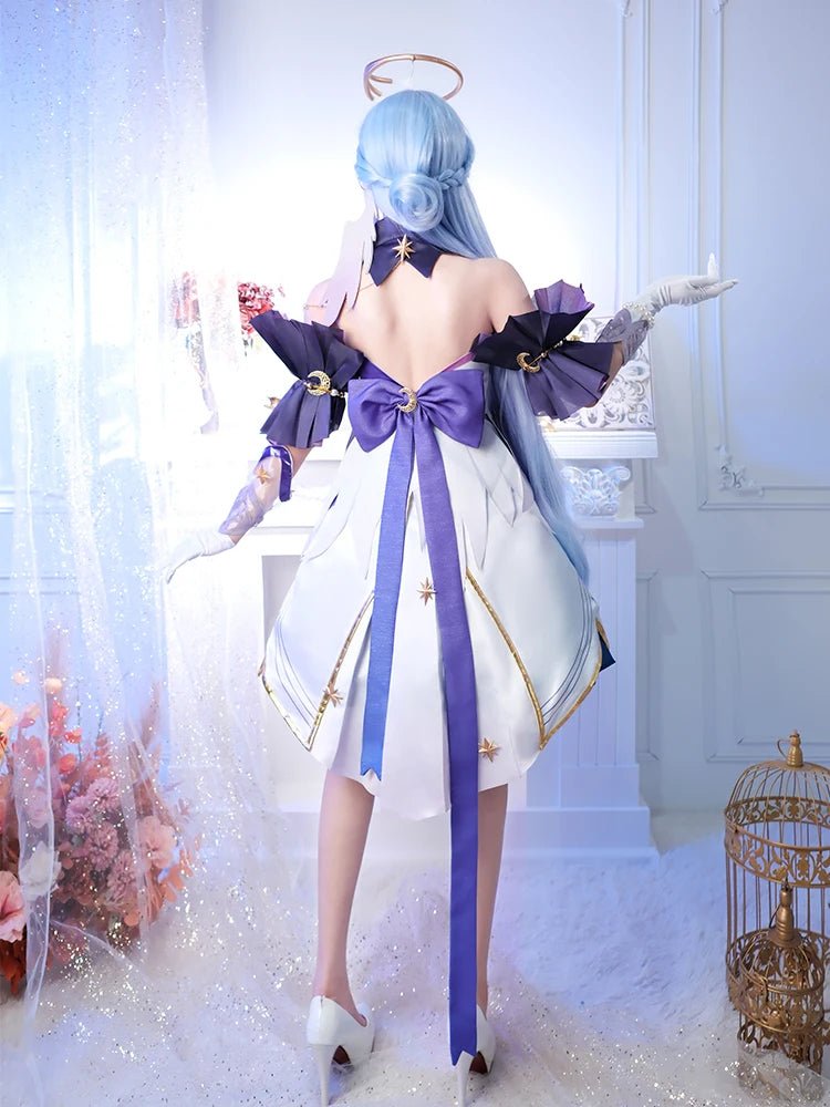 Costume Cosplay Honkai Star Rail Robin Idol Singer Penacony Femme Robe de Fête Halloween avec Éléments Musicaux