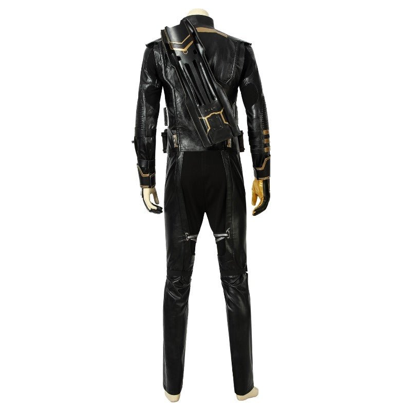 Costume Cosplay Hawkeye Endgame en Cuir PU - Tenue Marvel Avengers de Haute Qualité
