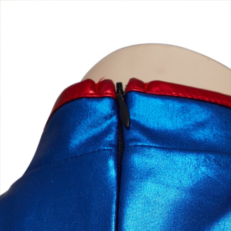 Costume Cosplay Chichi Dragon Ball - Robe Cheongsam Bleu Sexy