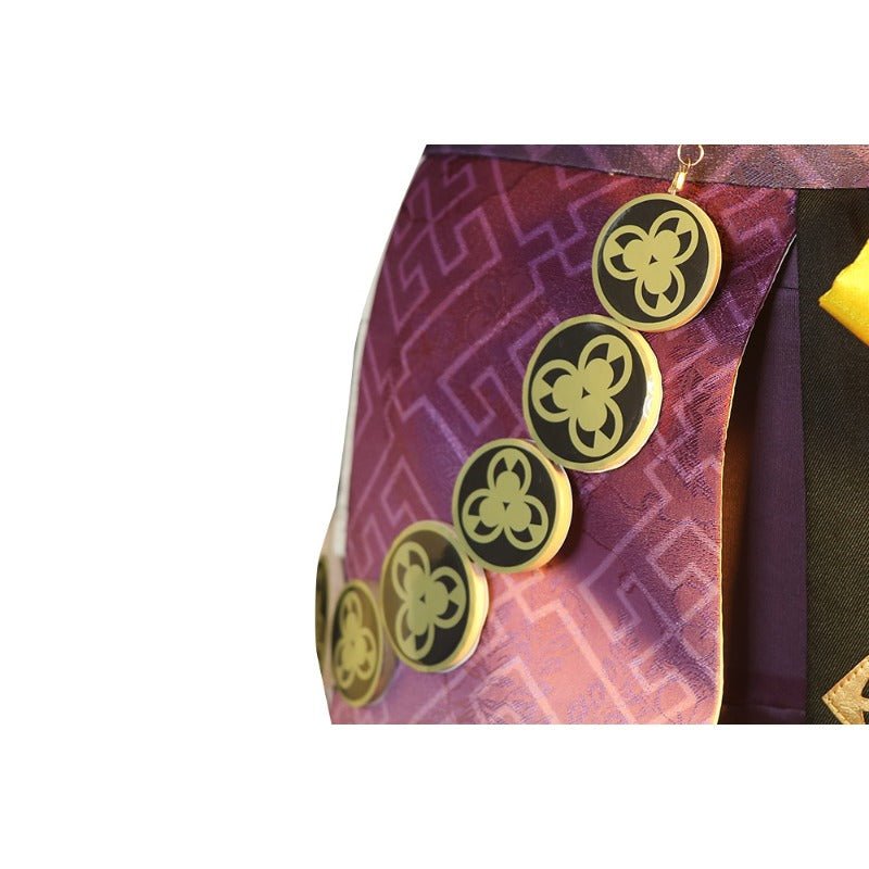 Costume Cosplay Kujou Sara Genshin Impact pour Événements Anime et Halloween