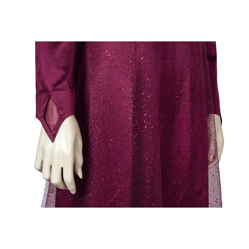 Costume Cosplay Elsa de Frozen 2 : Embrassez la Magie de la Reine des Glaces