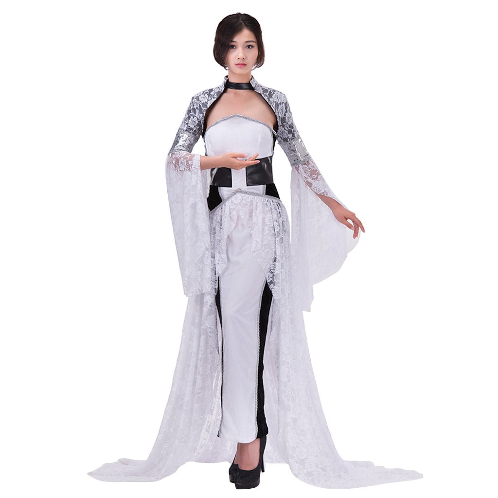 Costume Cosplay Final Fantasy XV Lunafreya Nox Fleuret Robe de Soirée pour Femmes