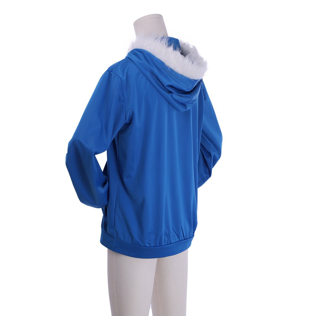 Costume Cosplay Undertale Sans pour Hommes – Veste Bleu Tenue de Jeu