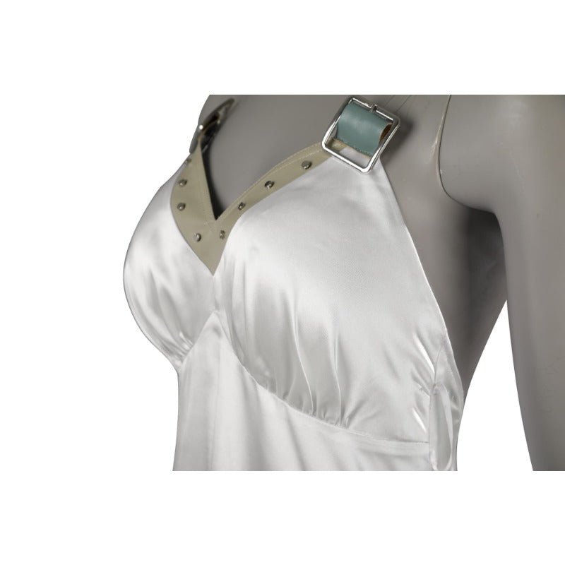 Costume Cosplay Tifa Lockhart - Robe Élégante FF7 Renaissance pour Halloween & Scène