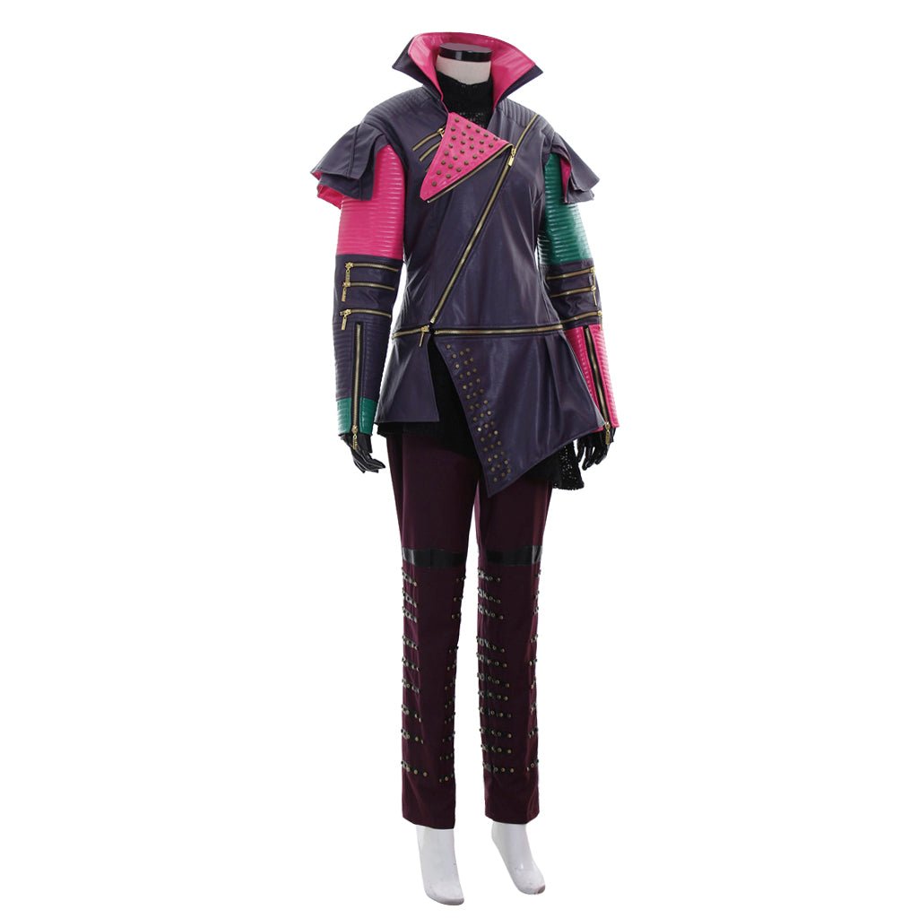 Costume Cosplay Mal Descendants - Ensemble Veste et Pantalon sur Mesure pour Halloween