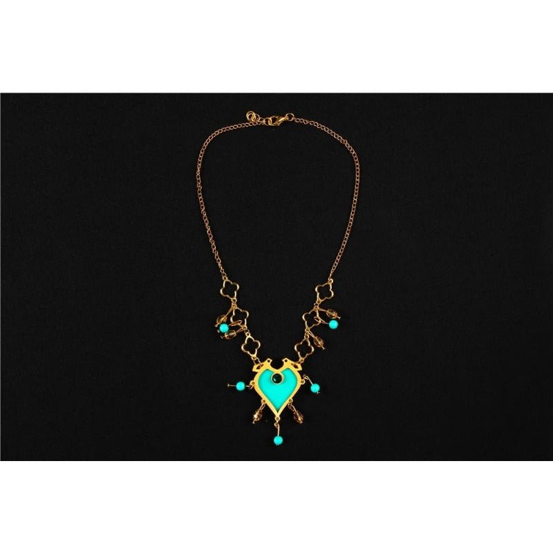 Costume Cosplay Princesse Jasmine - Robe Paon Inspirée d'Aladdin pour Adultes