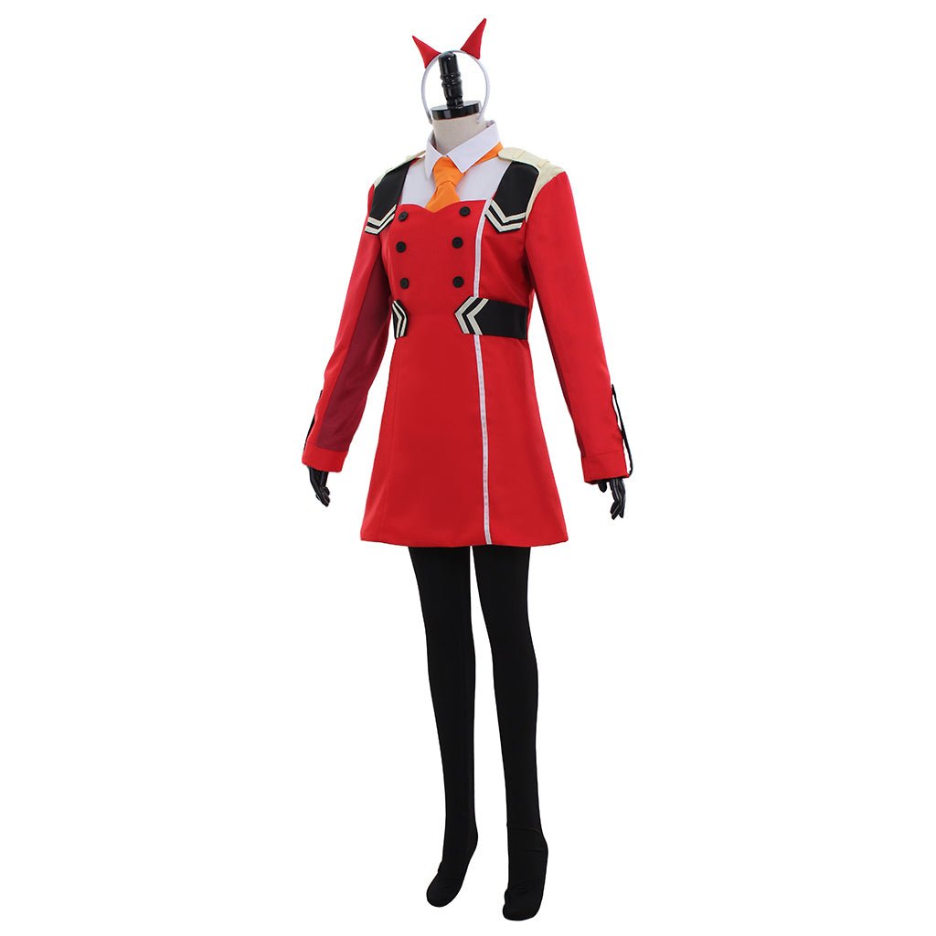 Costume Cosplay DARLING in the FRANXX Zero Two Robe Rouge Code:002 Uniforme