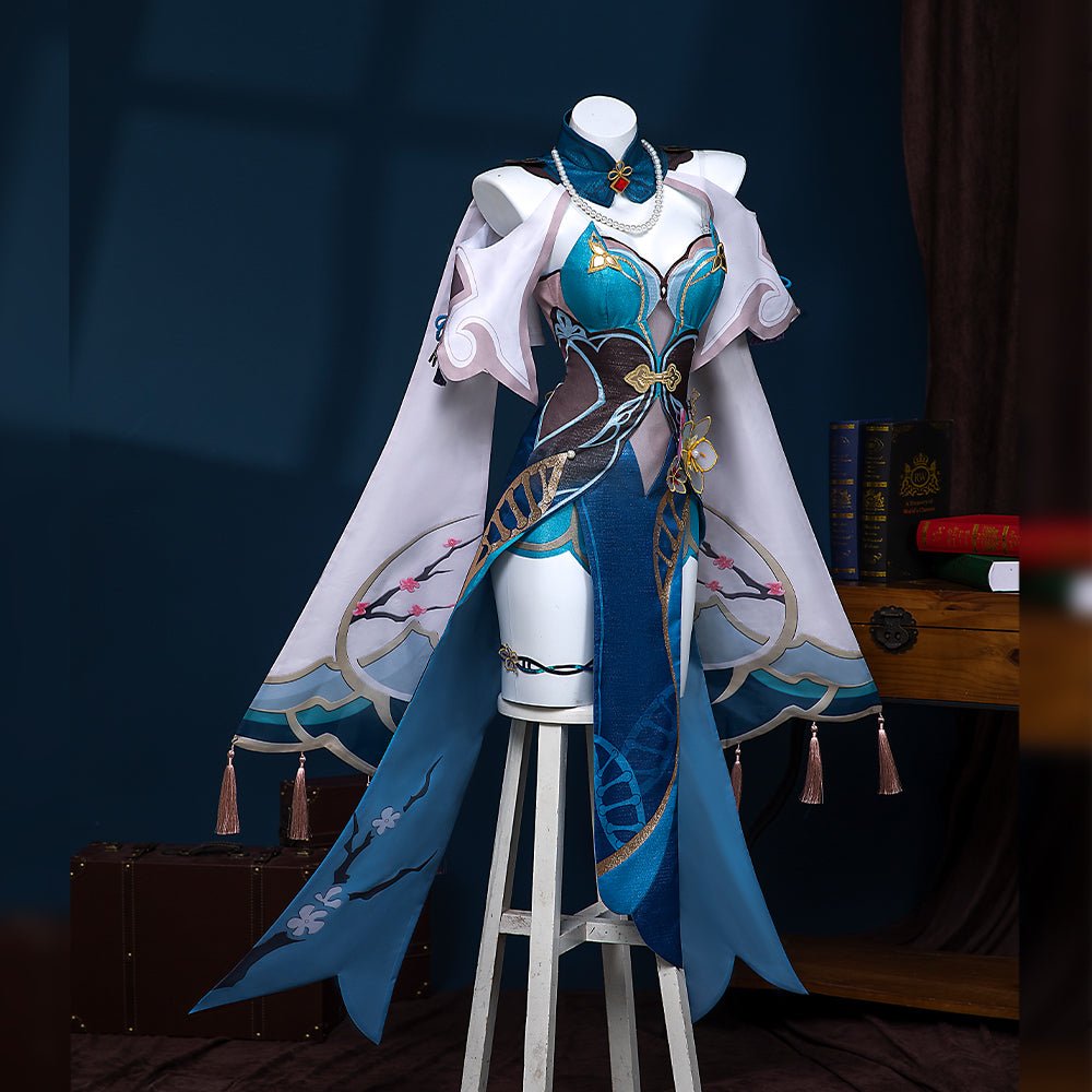 Costume Cosplay Honkai: Star Rail Ruan Mei – Tenue Élégante pour les Fans