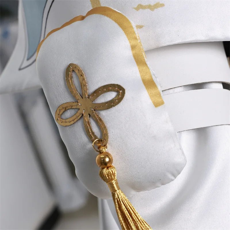 Costume Cosplay Guérison You'tan Baizhi de Jeu Wuthering Waves - Tenue de Chercheuse de l'Académie Huaxu pour Femmes