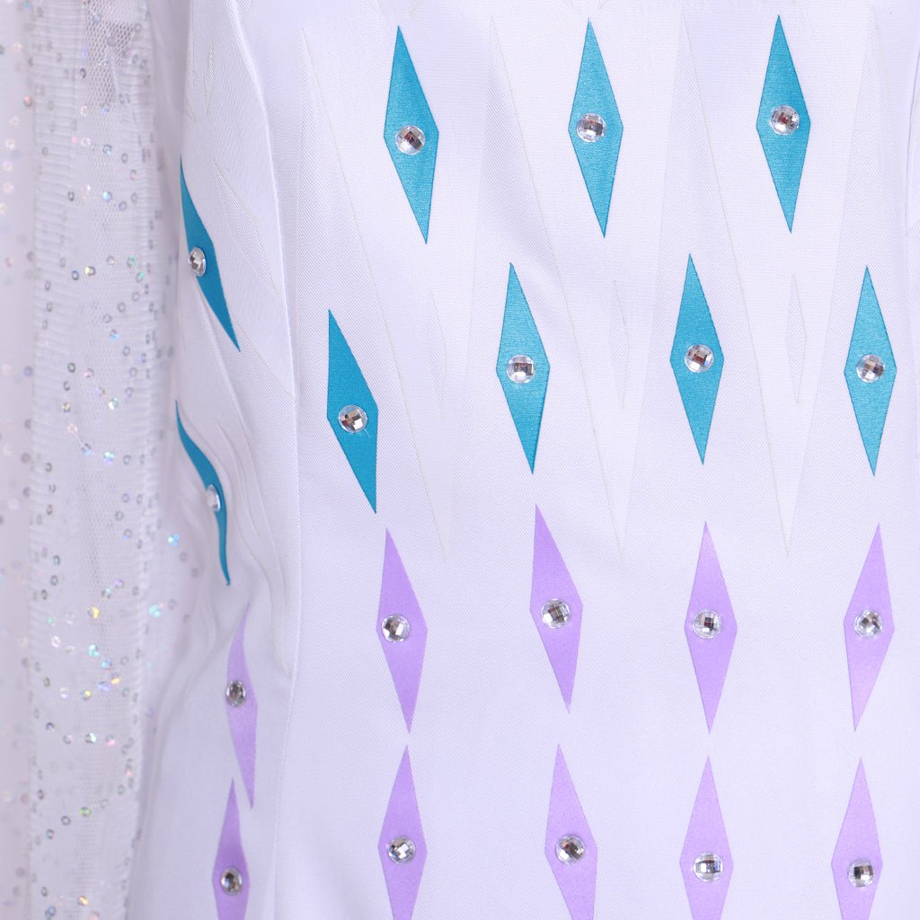 Série de Costumes Cosplay Anna & Elsa Frozen | Robes de Princesse pour Cosplay, Halloween & Fêtes