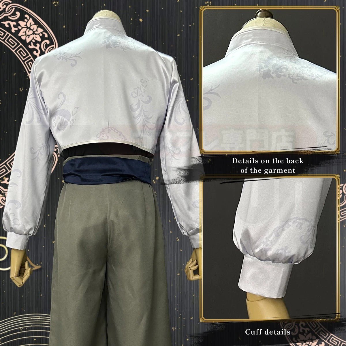 Costume Cosplay Reo Mikage Blue Lock Chine Kung Fu Tang Suit Perruque Rose Net Fibre Synthétique Taille Ajustable Halloween