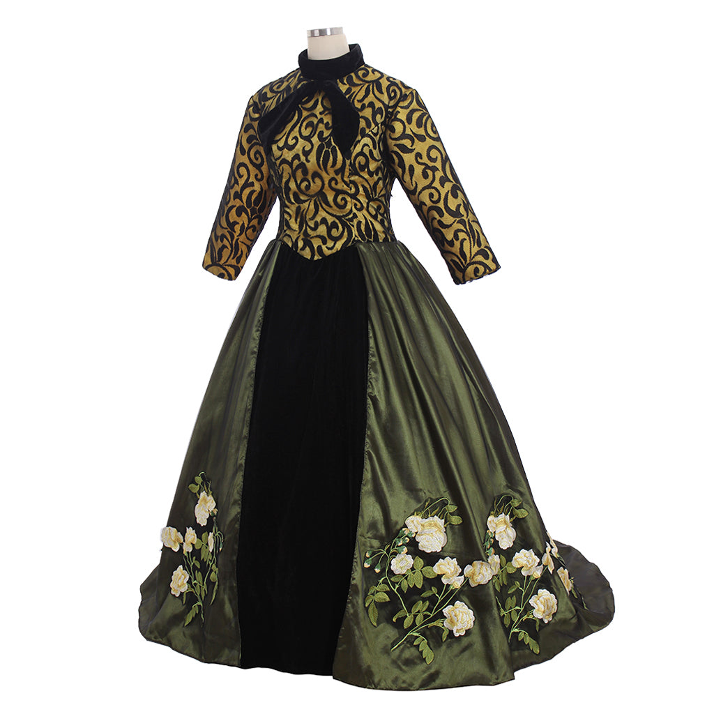 Série de Costumes Cosplay Disney Cinderella: Princesse, Prince, Belle-mère et Domestique