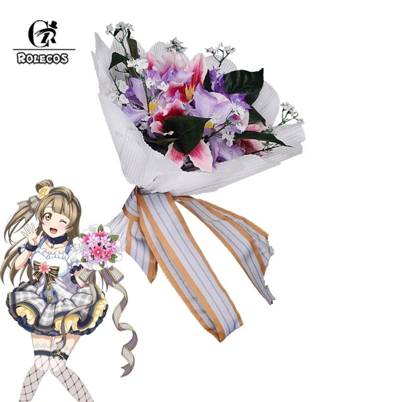 Bouquet de Fleurs Cosplay LoveLive Yazawa Nico Nozomi Tojo Eli Rin Sonoda Umi Kotori Maki