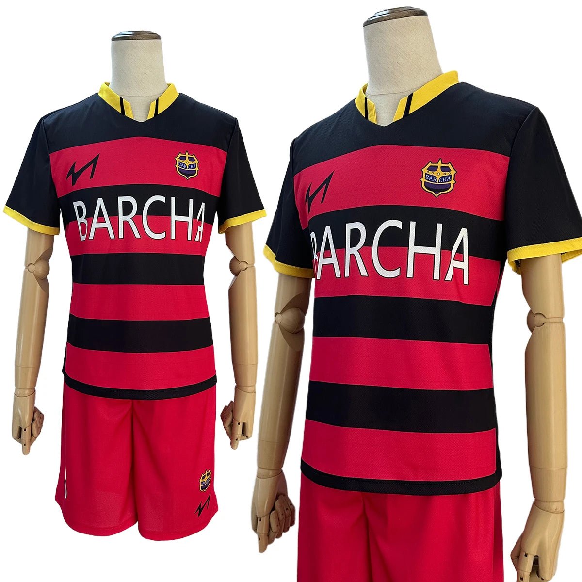 Costume Cosplay Blue Lock FC Barcha Bachira Otoya Lavinho Uniforme de Football avec Perruque