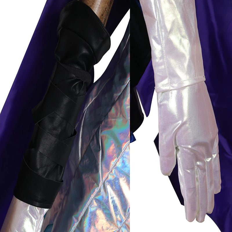 Costume Cosplay Ashe DRX LOL pour Femme - Tenue de Championne LOL avec Coiffe