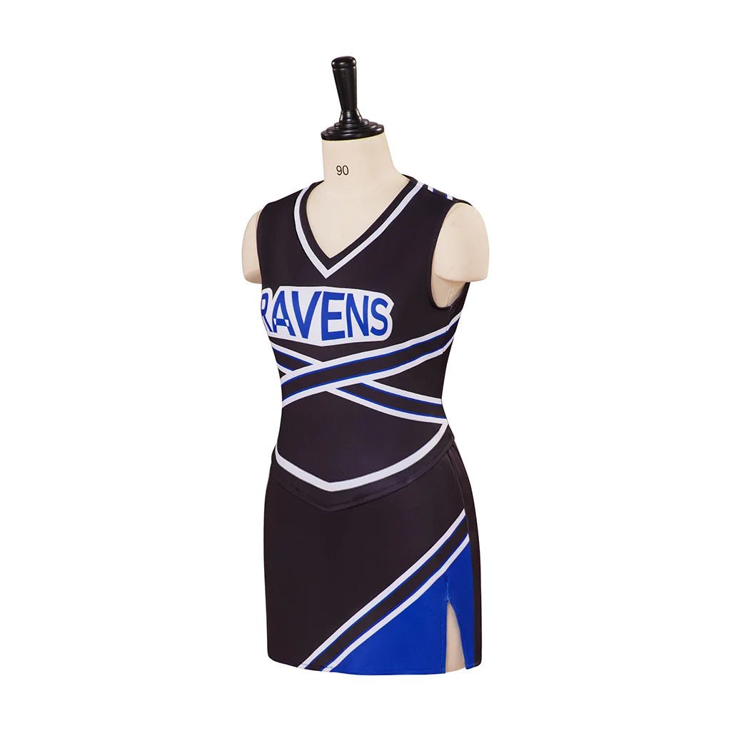 Costume de Cheerleader One Tree Hill pour Femmes - Ensemble Débardeur et Jupe