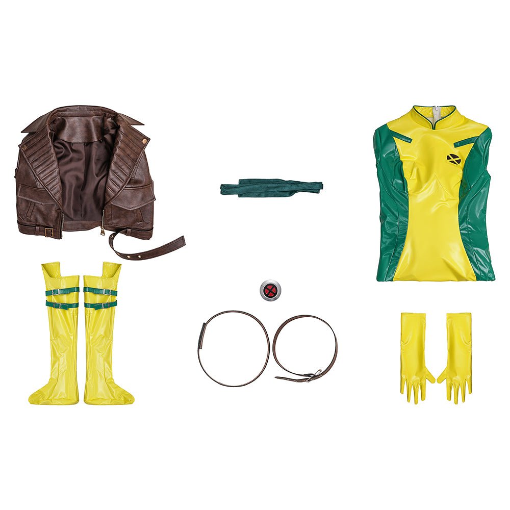 Costume Cosplay Rogue X-Men - Qualité Premium pour Fans d'Anime