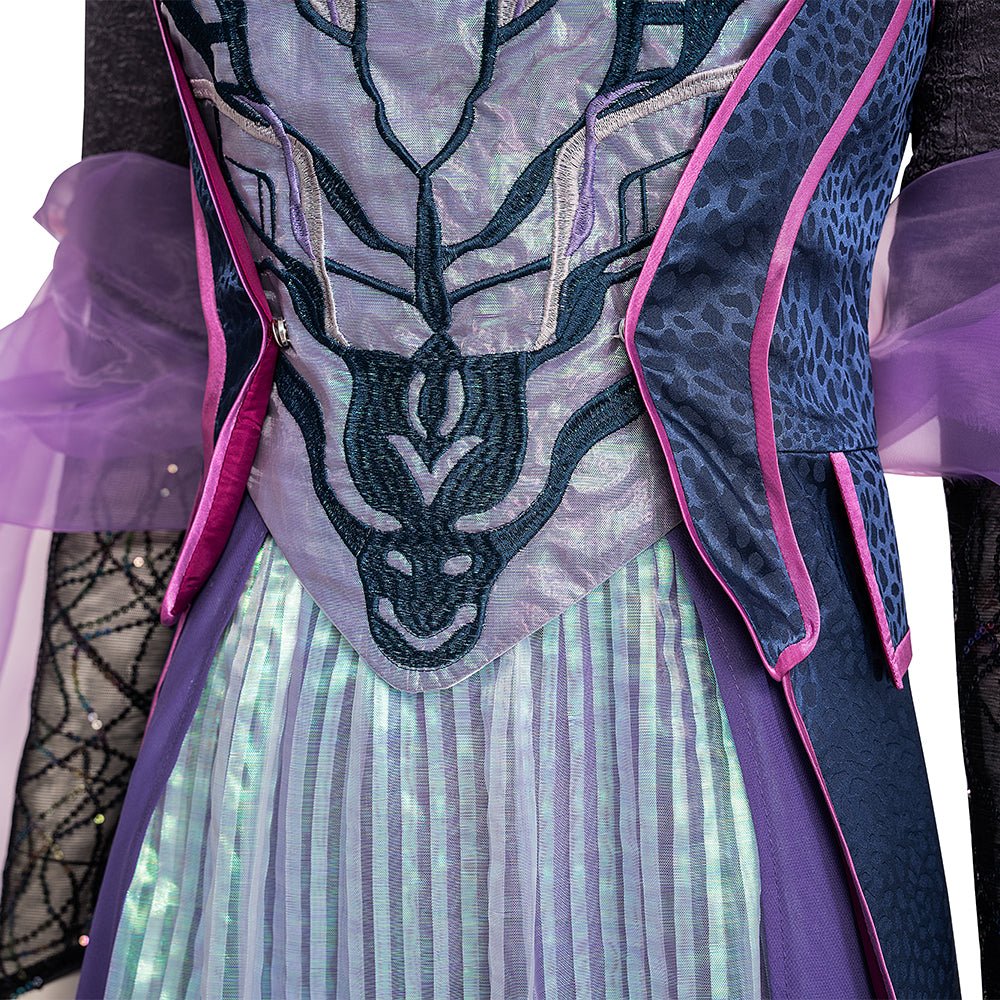 Costume Cosplay Fantôme Agatha Tout Au Long - Tenue Anime de Qualité Premium