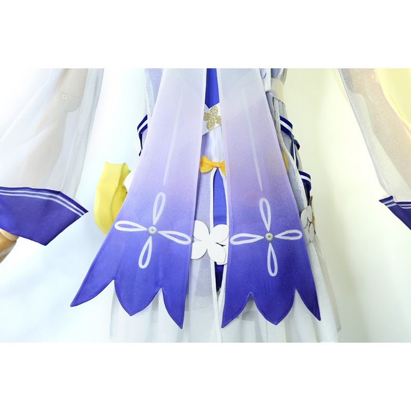 Costume Cosplay Barbara Maillot de Bain Genshin Impact avec Sac pour Été