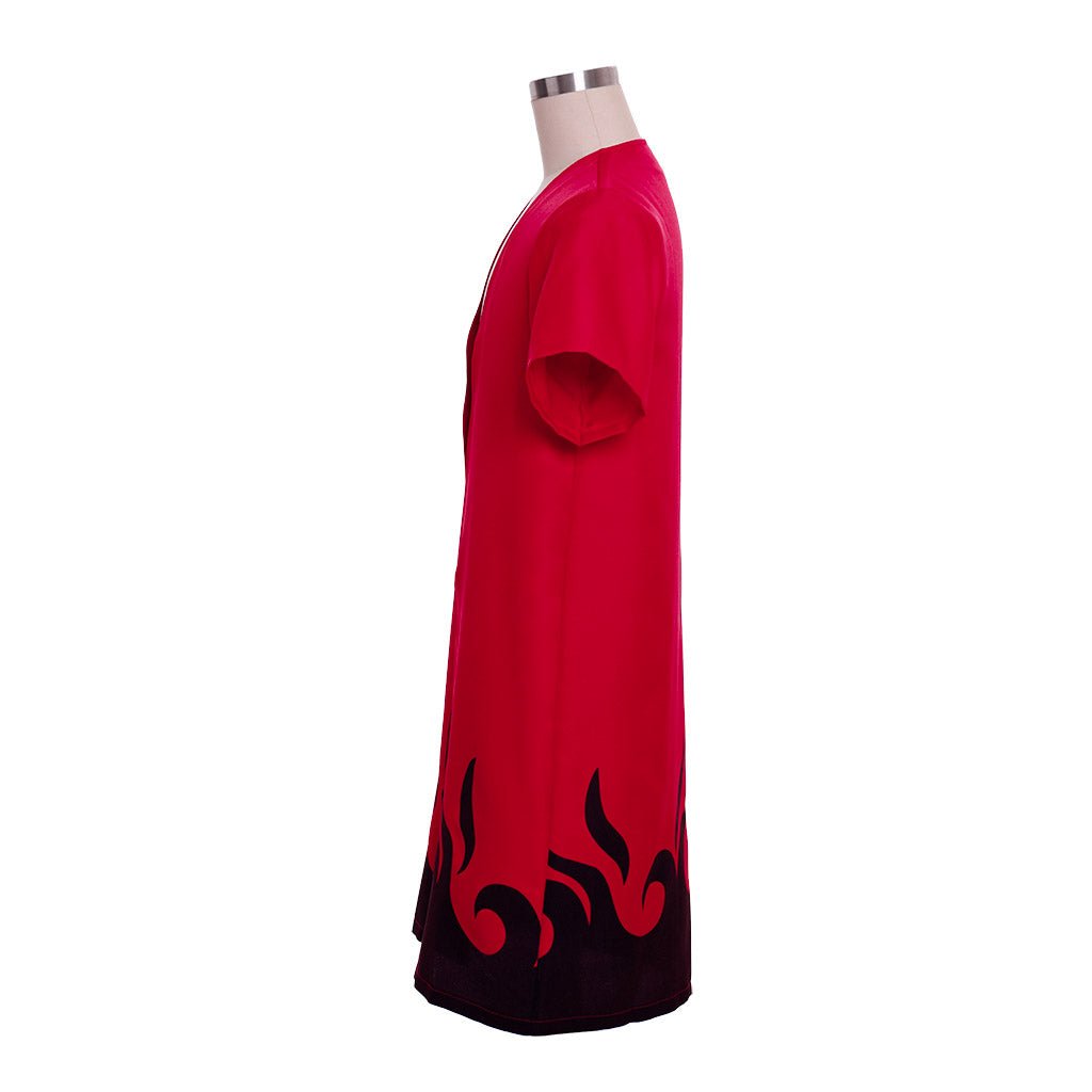 Costume Cosplay Naruto - Robe Longue et Cape d'Uzumaki Naruto