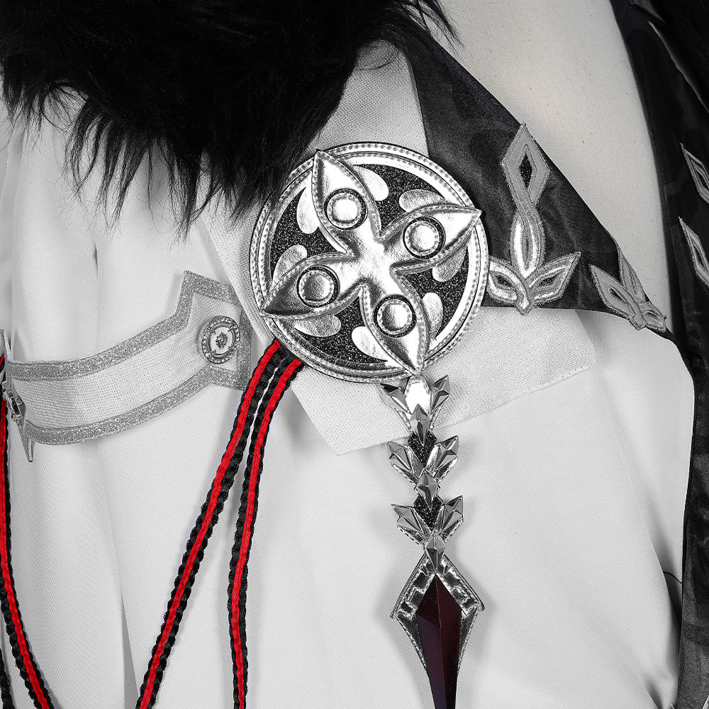 Costume Genshin Impact Cape Fatui Pierr Pantalone Tartaglia Harlequin Docteur Sandrone Columbina Regretor