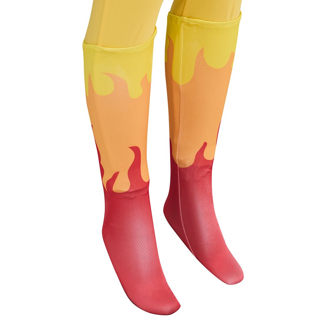 Costume Cosplay Firestar – Combinaison Super-héros Ange des Amis Fantastiques