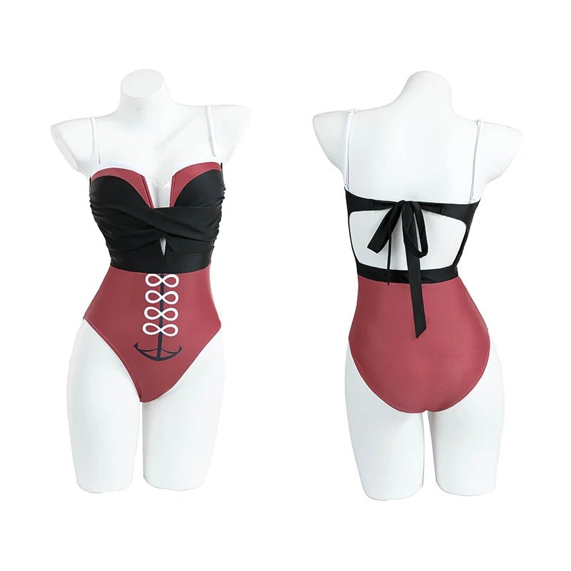 Maillot de Bain Beidou Fille d'Été Pièce Unique Design Ajustable Femme Bikini Plage Natation