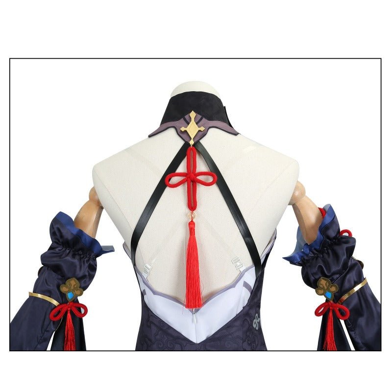 Costume Cosplay Genshin Impact Shenhe Fleur Froide, Rosée Cachée – Élégante Tenue LNY