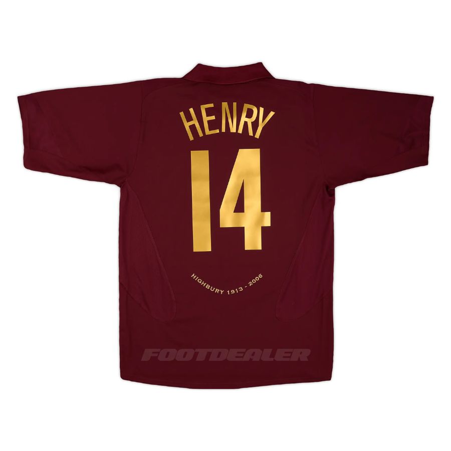 アーセナル ホーム シャツ 2005 2006 ヘンリー