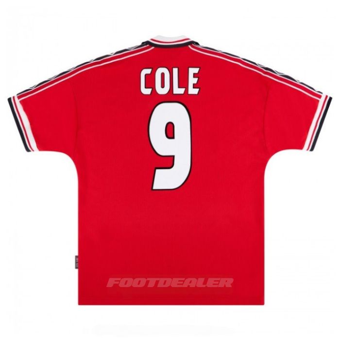 マンチェスター・ユナイテッド ホーム ジャージ 1998 2000 コール