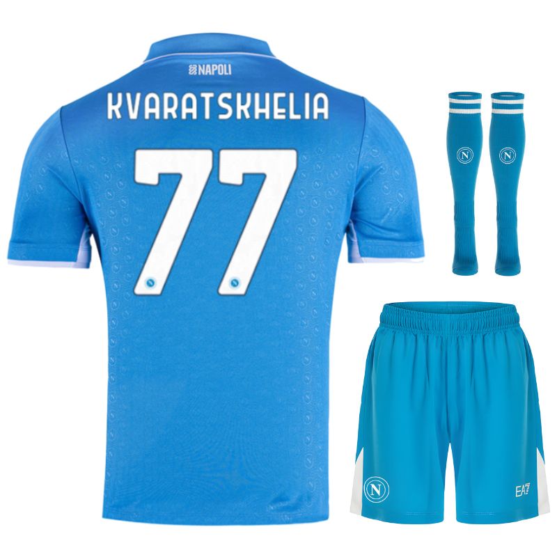 ナポリ チルドレンズ ホーム キット ジャージ 2024 2025 クヴァラツヘリア