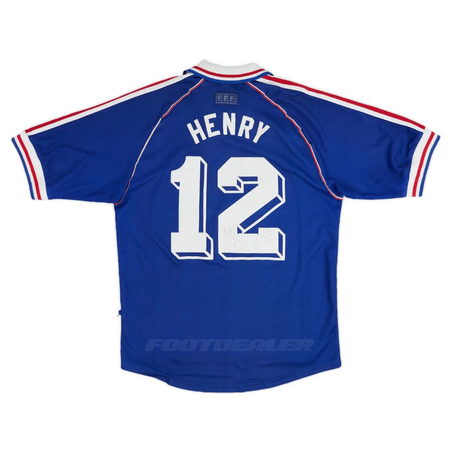 1998 フランス ホーム チーム ジャージ ヘンリー