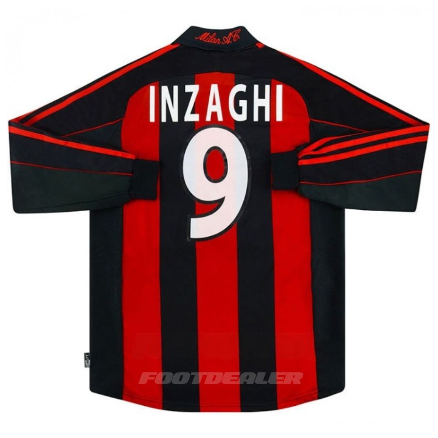 ACミラン ホーム ジャージ 2000 2002 インザーギ