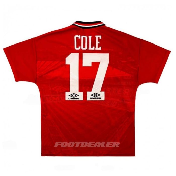 マンチェスター・ユナイテッド ホーム ジャージ 1994 1996 コール