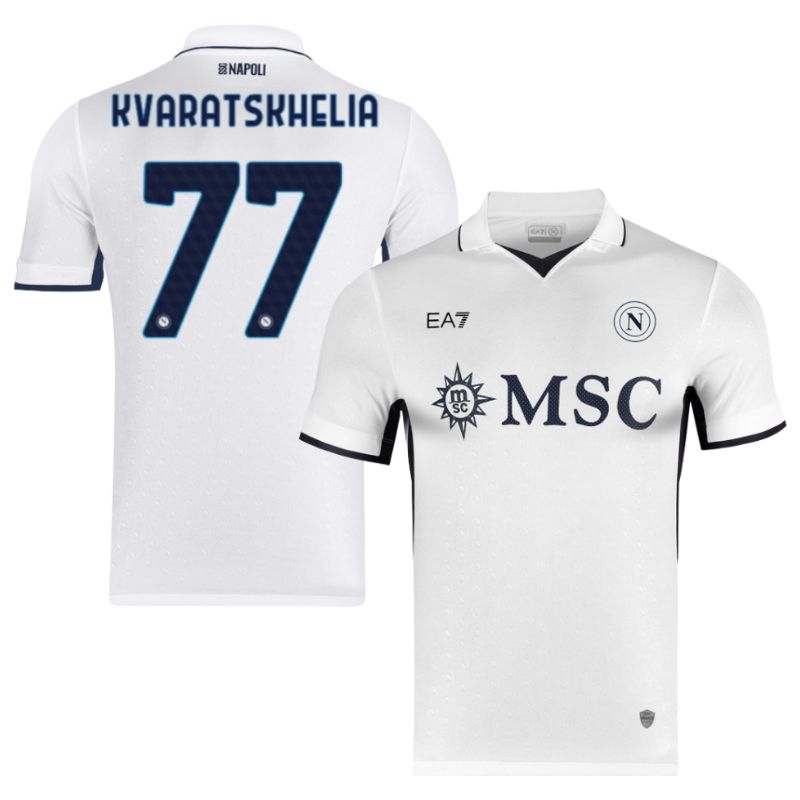 ナポリ アウェイ ジャージ 2024 2025 クヴァラツヘリア
