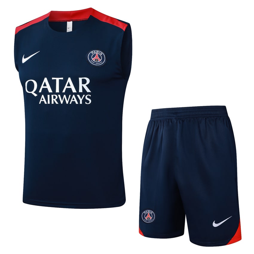 タンクトップ ショーツ PSG 2025 2026 ブルー レッド