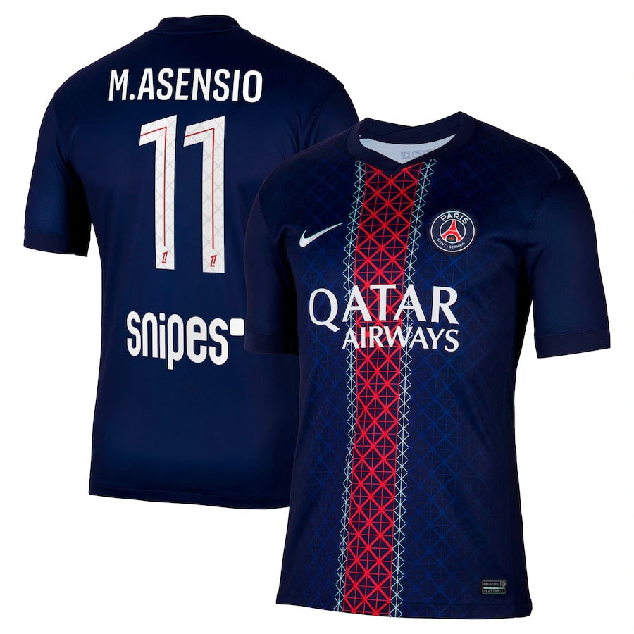 PSG ホーム ジャージ 2025 2026 アセンシオ